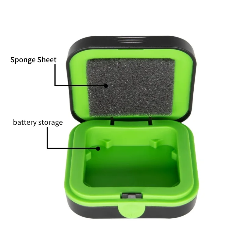 Hearing Aid Protective Box Waterproof Portable Drop Resistance Hearing Aid Storage Box Protective Cover Hearing Aid Accessories