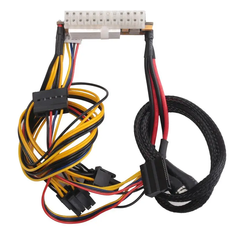 Nieuw - 450W 24Pin 12V DC-ingang 450W uitgang Realan Mini ITX Pico PSU DC ATX PC-schakelaar DC-DC ATX-voeding voor computer Gemakkelijk te U