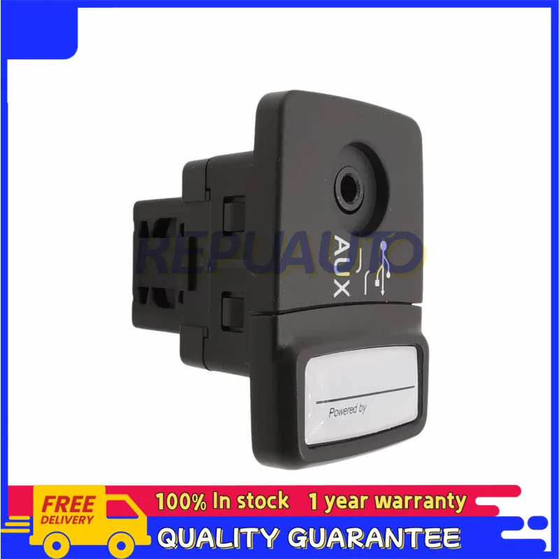 For Fiat 500 Panda Punto Doblo Abarth Media Player USB AUX Charging Port Module Socket 735547937