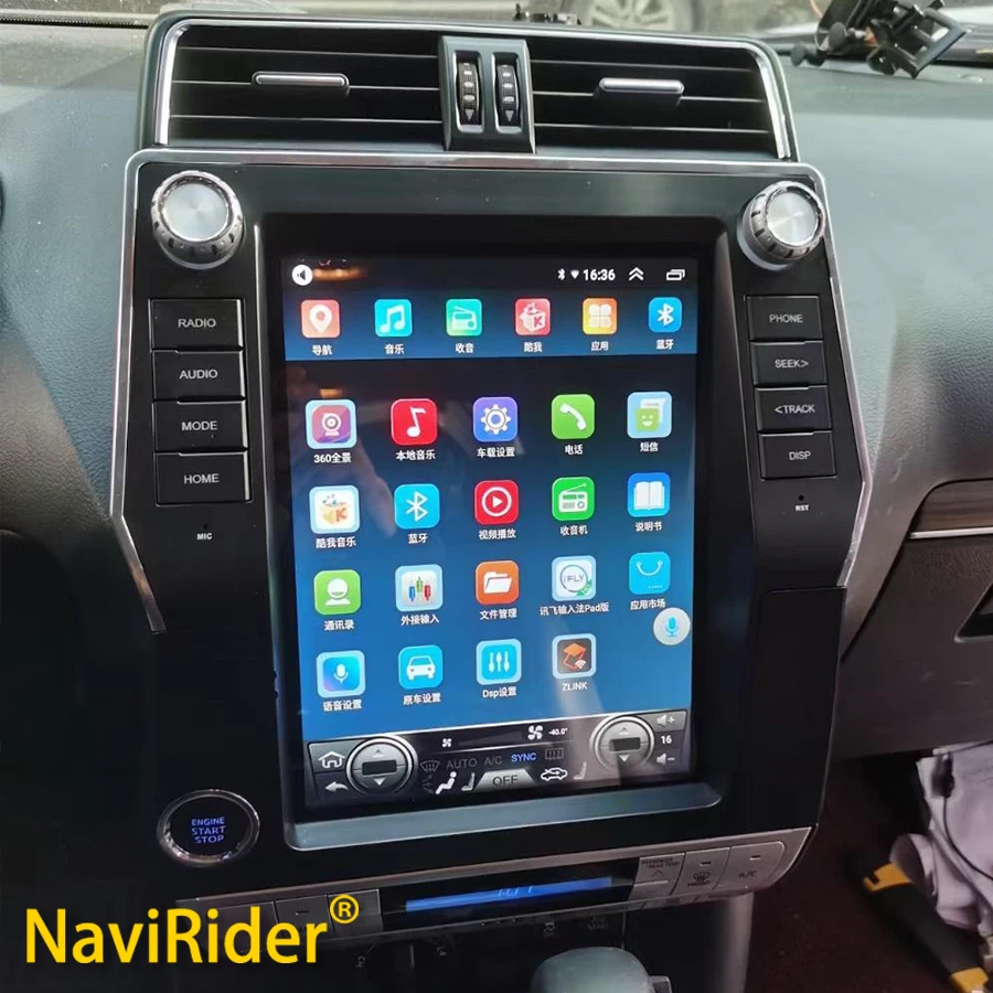 

Android Screen For Toyota Land Cruiser Prado 150 2017-2018 Car Radio Multimedia Video Player Navigation GPS Carplay Stereo Audio