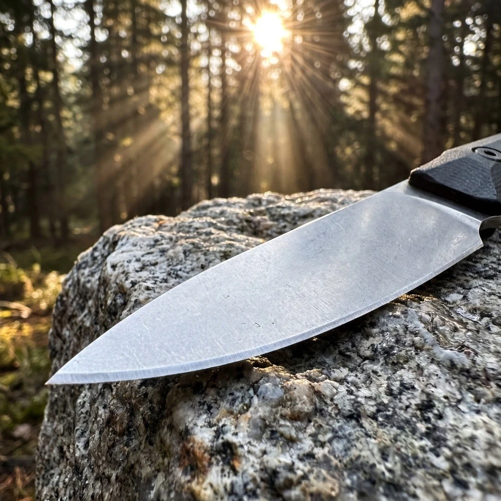 سكين فواكه 3500-10BK مفضل للطب - مراجعة Camping Cooking Knife With Sheath وسعره