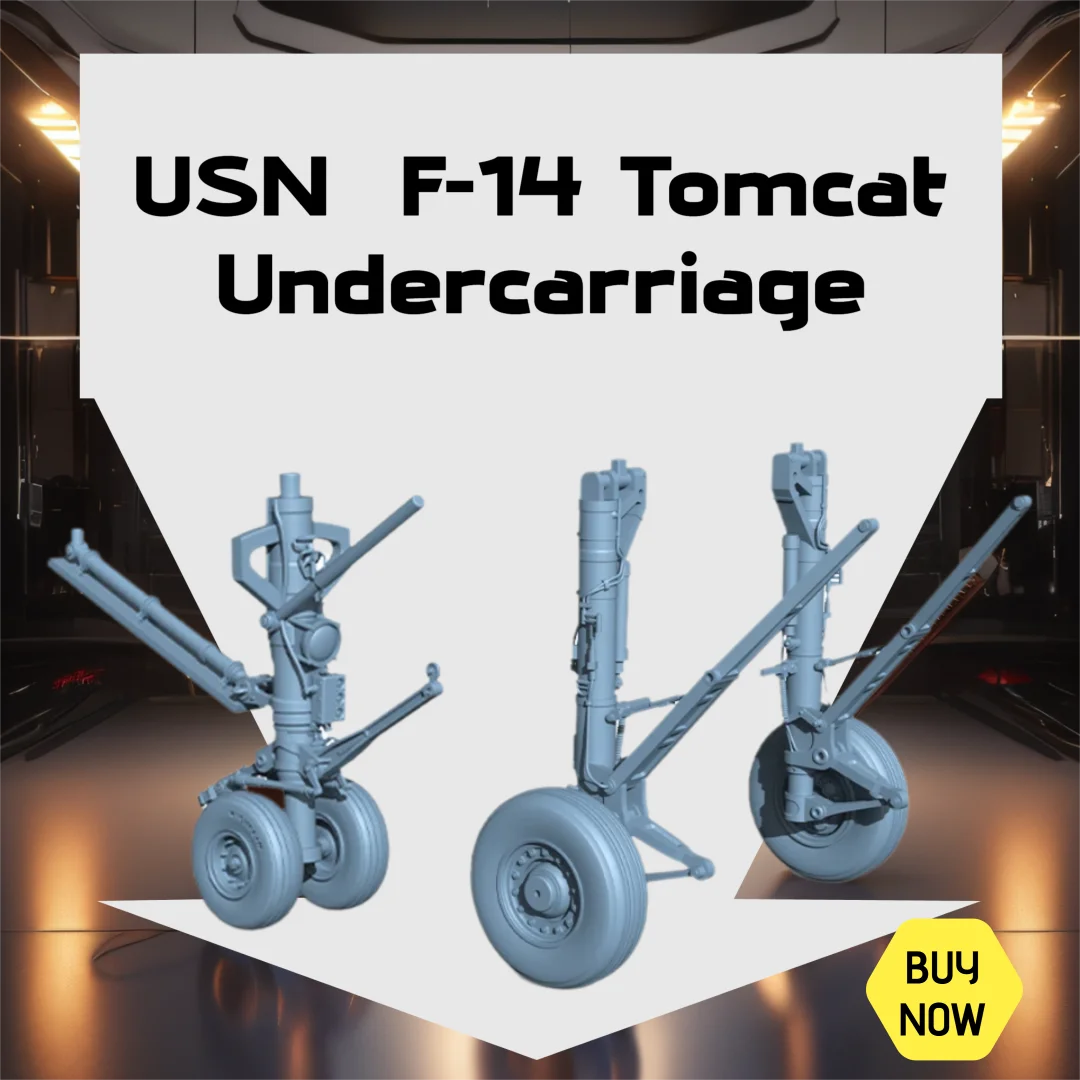 USN F-14 Tomcat Undcarriage Yao's Studio LY265A 1/48 1/32 1/72 أجزاء ترقية النموذج #2