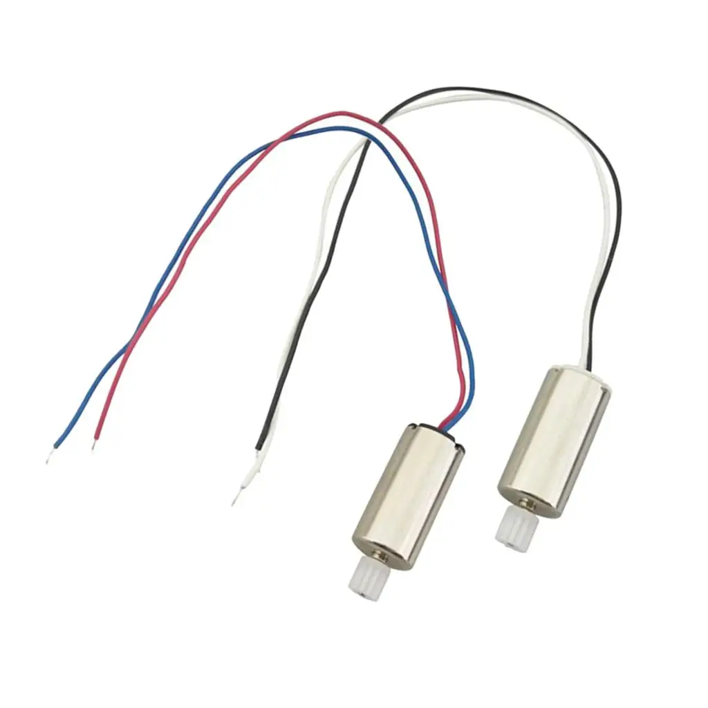 2pcs CW CCW Motor Electrical Machine for SYMA X23 X23W RC Drone Part Accessories Mоторчик syma x23w