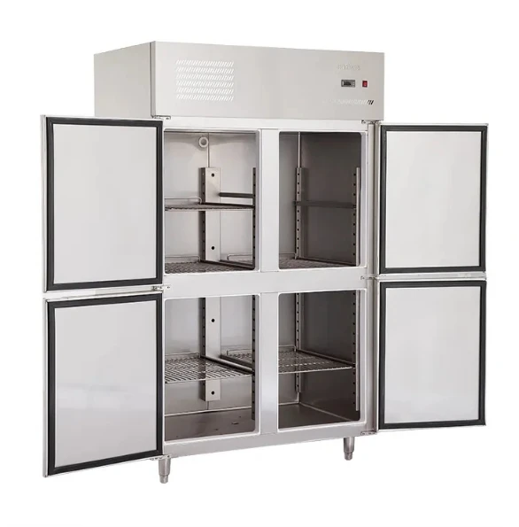 

Коммерческие рестораны, кухня, нержавеющая сталь, другое оборудование для охлаждения и теплообмены, 4-дверный коммерческий холодильник