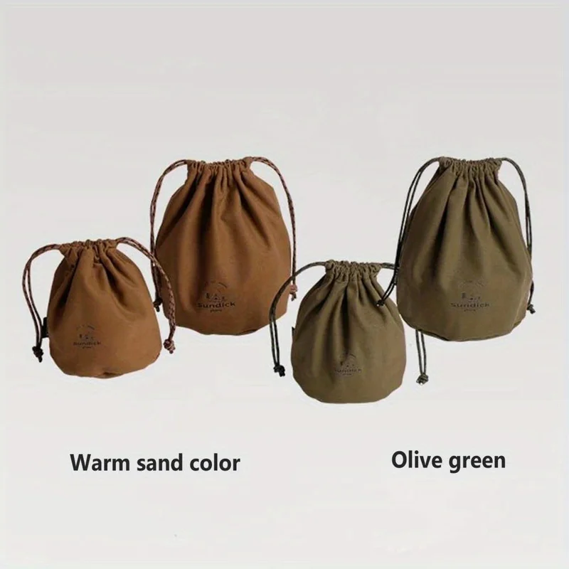 حقيبة تخزين أدوات التخييم الخارجية من القماش المتين مع مقصورات، حقيبة تخزين متنوعة، تستخدم للتخييم في الهواء الطلق