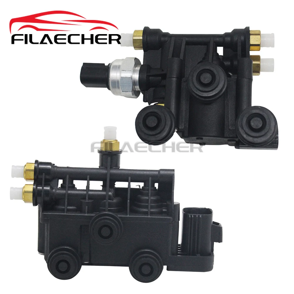 

Передний/задний блок клапанов для Rangerover Sport для Landrover LR3 LR4, блок клапанов бака с пневматической подвеской RVH000055 RVH000046