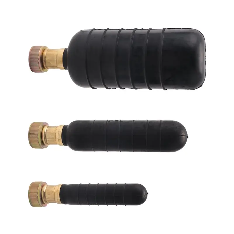 A01F-Drain Bladder Kit,3 PCS Drain Cleaning Bladders Fits 1 To 6 Drain Pipe, Unclogs Stubborn Blockages In Main Drain & Sewer