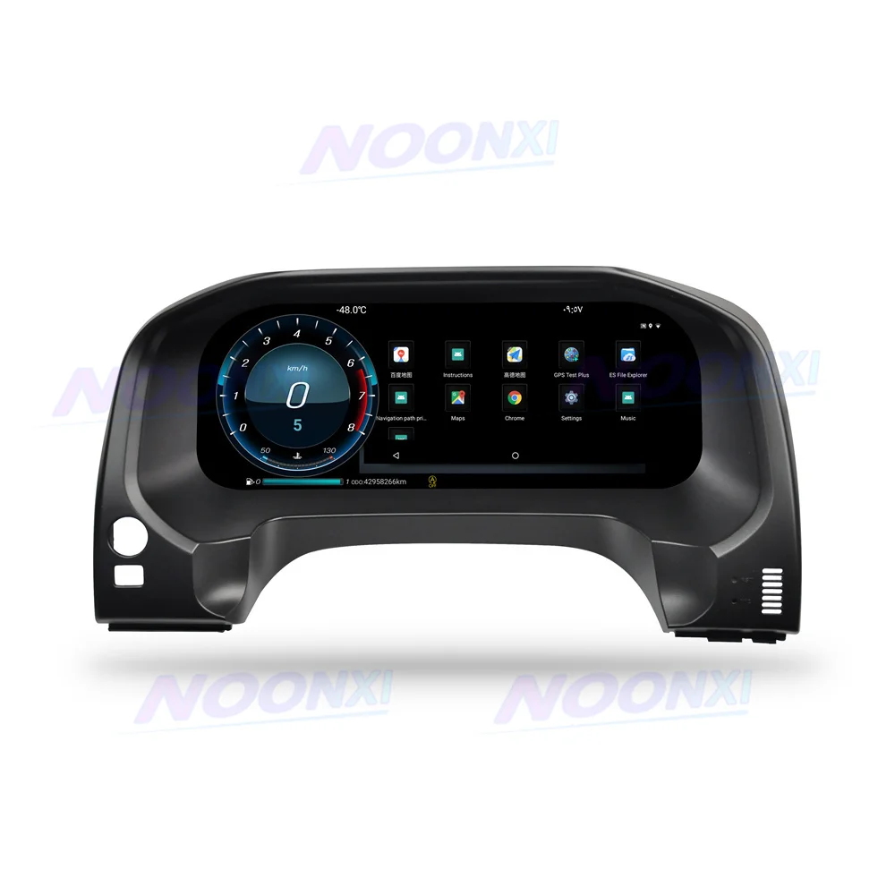 12.3\'\' For Toyota Land Cruiser Prado 2010+ Car Digital Cluster LCD Dashboard Instrument Panel Multifunctional Multimedia