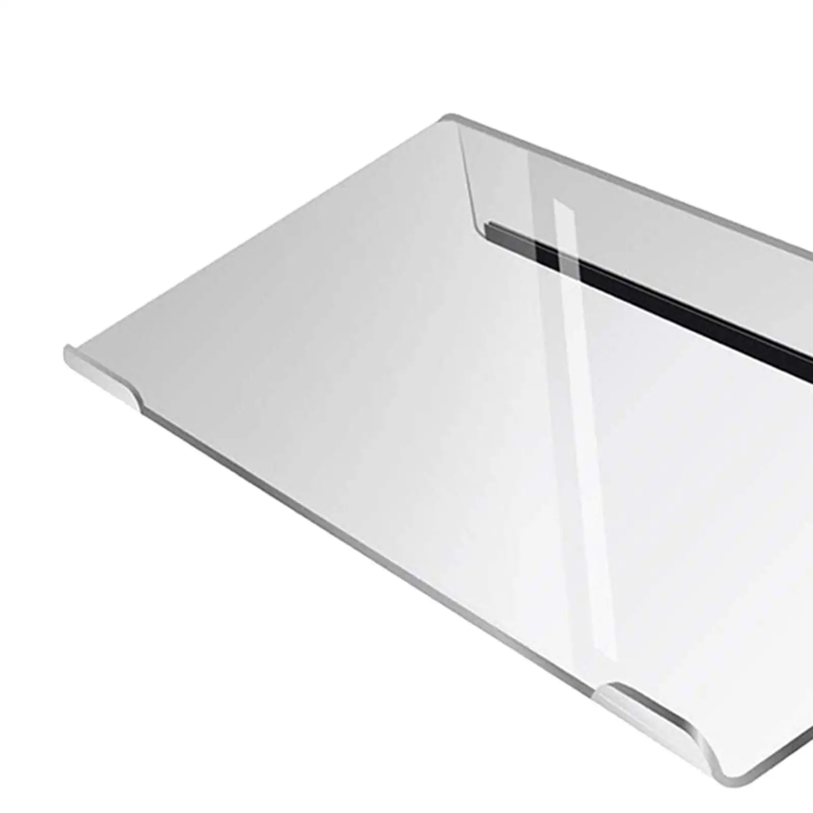 Computer Acrylic Keyboard Stand Universal Tilted Holder Non Slip Wrist Relief for Desktop Tablet Office Workstation