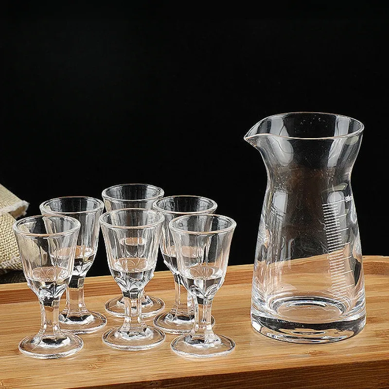 

TOPLIVING Wine Dispenser And Small Wine Glass Creative Wine Separator Household Spirits Cup High End Baijiu Cup Suitable For Gif