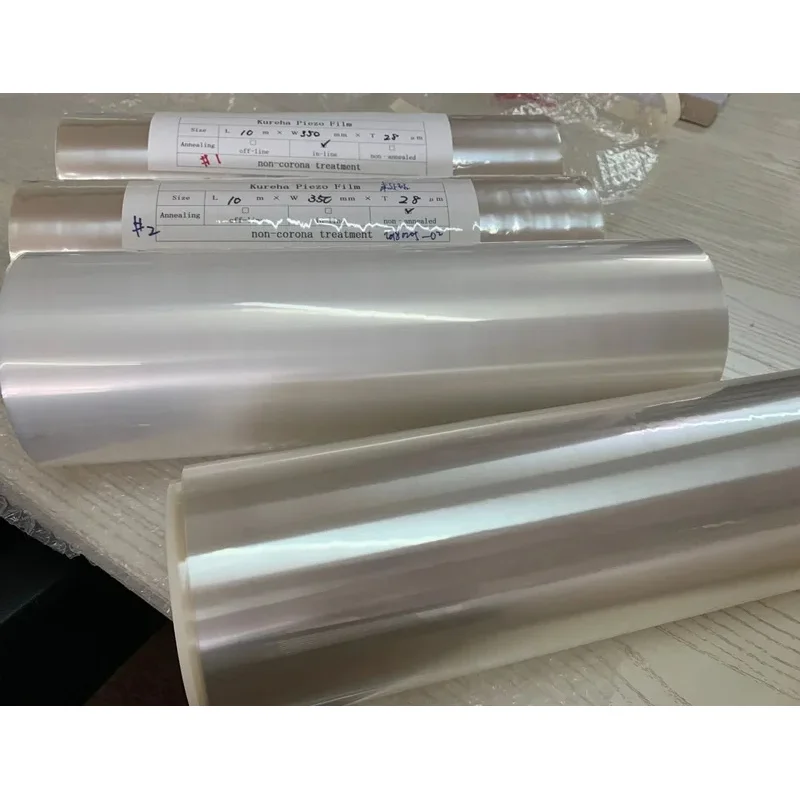 Japan'S New KUREHA Transparent PVDF Piezoelectric Film Polarization Membrane Low Volume Supply