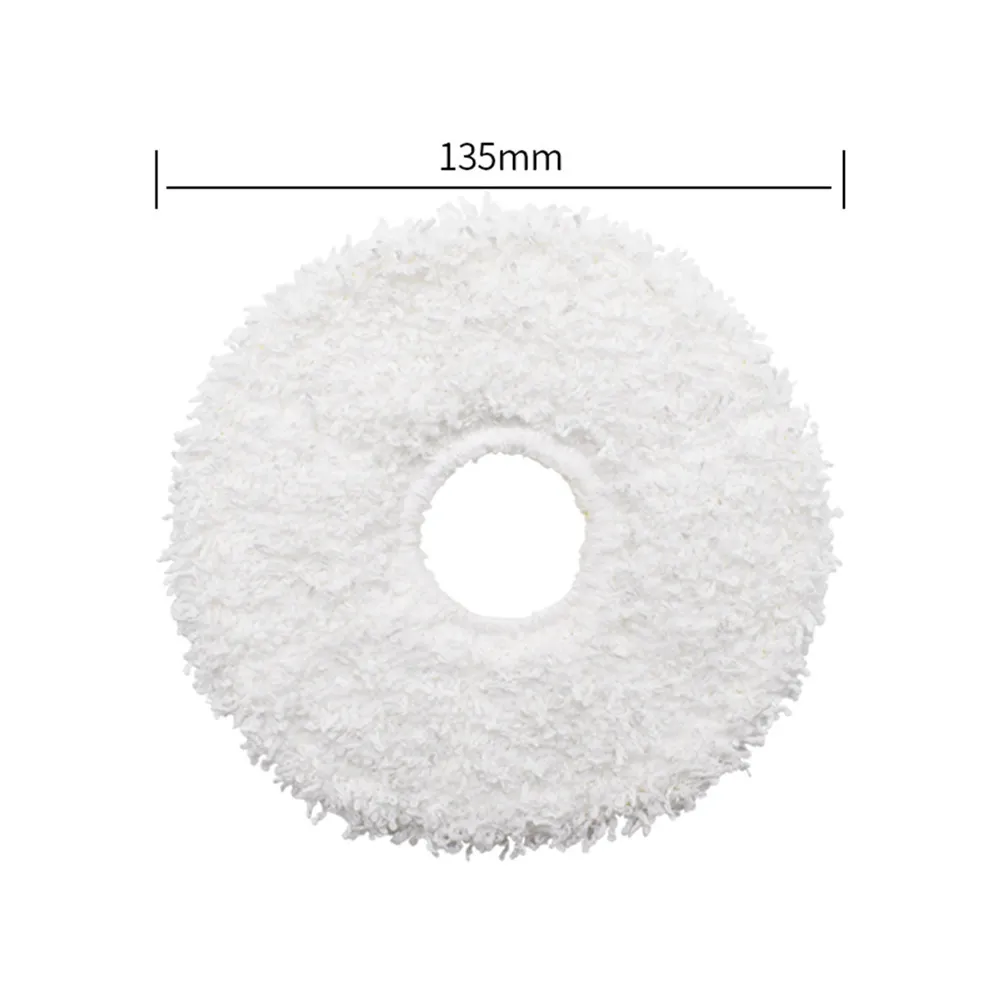4/6 pçs lavável mop pano substituição robô aspirador de pó pano pano pano pano para ecovacs x1 omni turbo microfibra pano