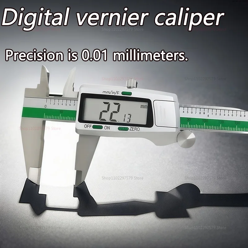 150 مللي متر الفولاذ المقاوم للصدأ فرجار رقمي عالية الدقة 0.01 مللي متر قياس سمك بوصة/مم/جزء لتصنيع الخشب المعدني