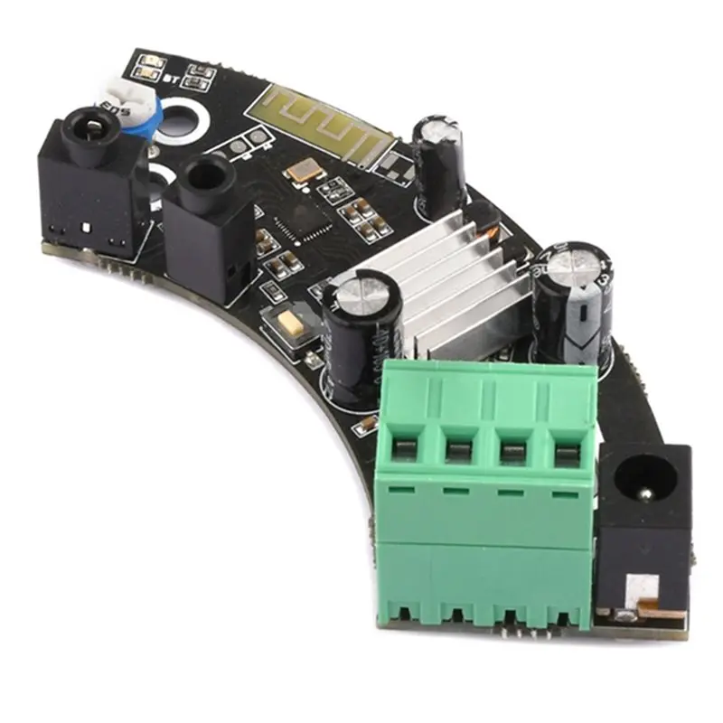 AS95-2X40w Dual-Channel Bluetooth 5.3 Audio Amplifier Board DC 9-24V Stereo Audio Amplifier Module For TWS & AUX Audio Inputs