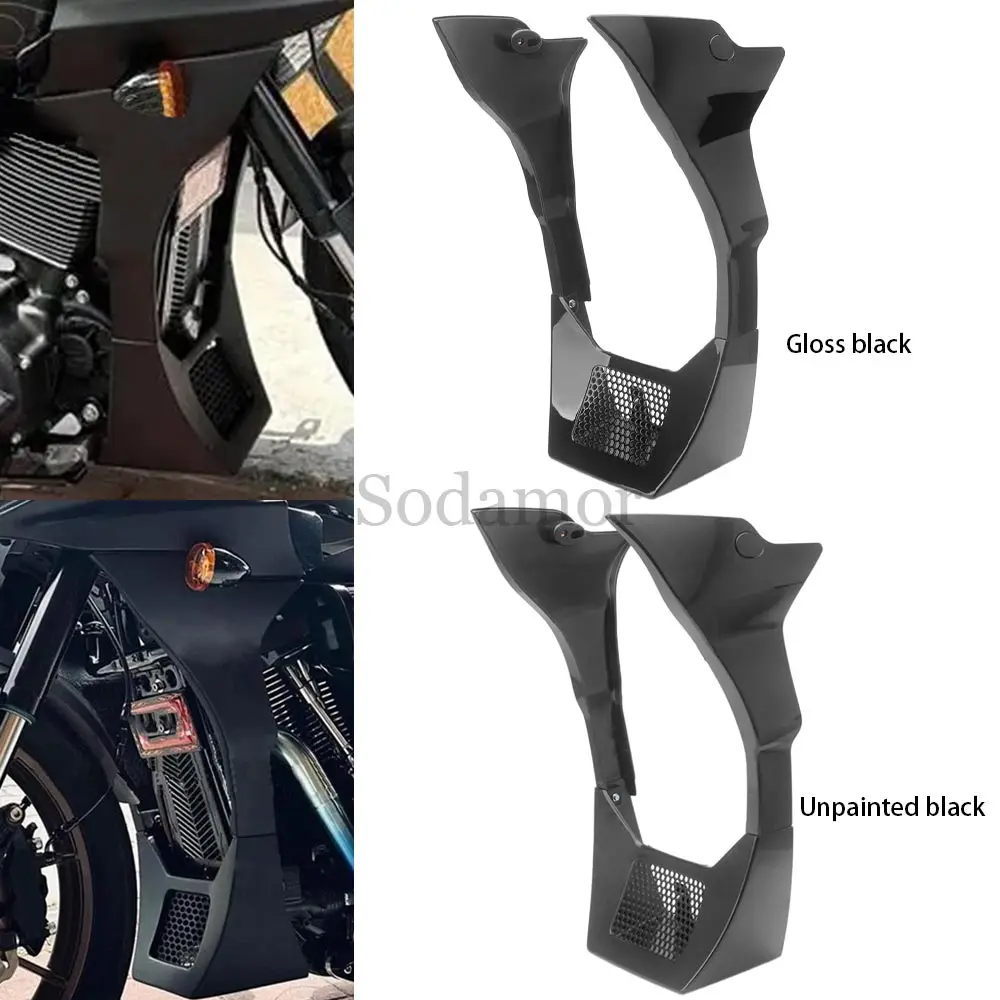 

Motorcycle Left and Right Fairing Spoilers Guard Cover Kit For HARLEY Softail Low Rider ST FXLRST 2022-2025 El Diablo 2022