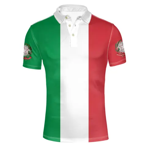 Italien ungdom gratis specialtillverkad namn nummer logotyp kavajslag T-shirt nation flagga det italienska land italia college tryck fotokläder 10 best sales Tillverkad i Italien - №10