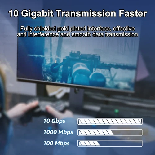 Imagen 2 del producto Adaptador Ethernet para Windows Linux Vista, controlador Dual de puertos RJ45, PCIE X8, Intel X540-T2, convertidor, 10Gbs, PCIE