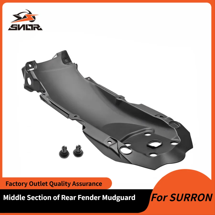 SNOR Original Motorcycle Middle Section of Rear Fender Mudguard For Surron UltraBee Electric Bike Mudguard Accessories