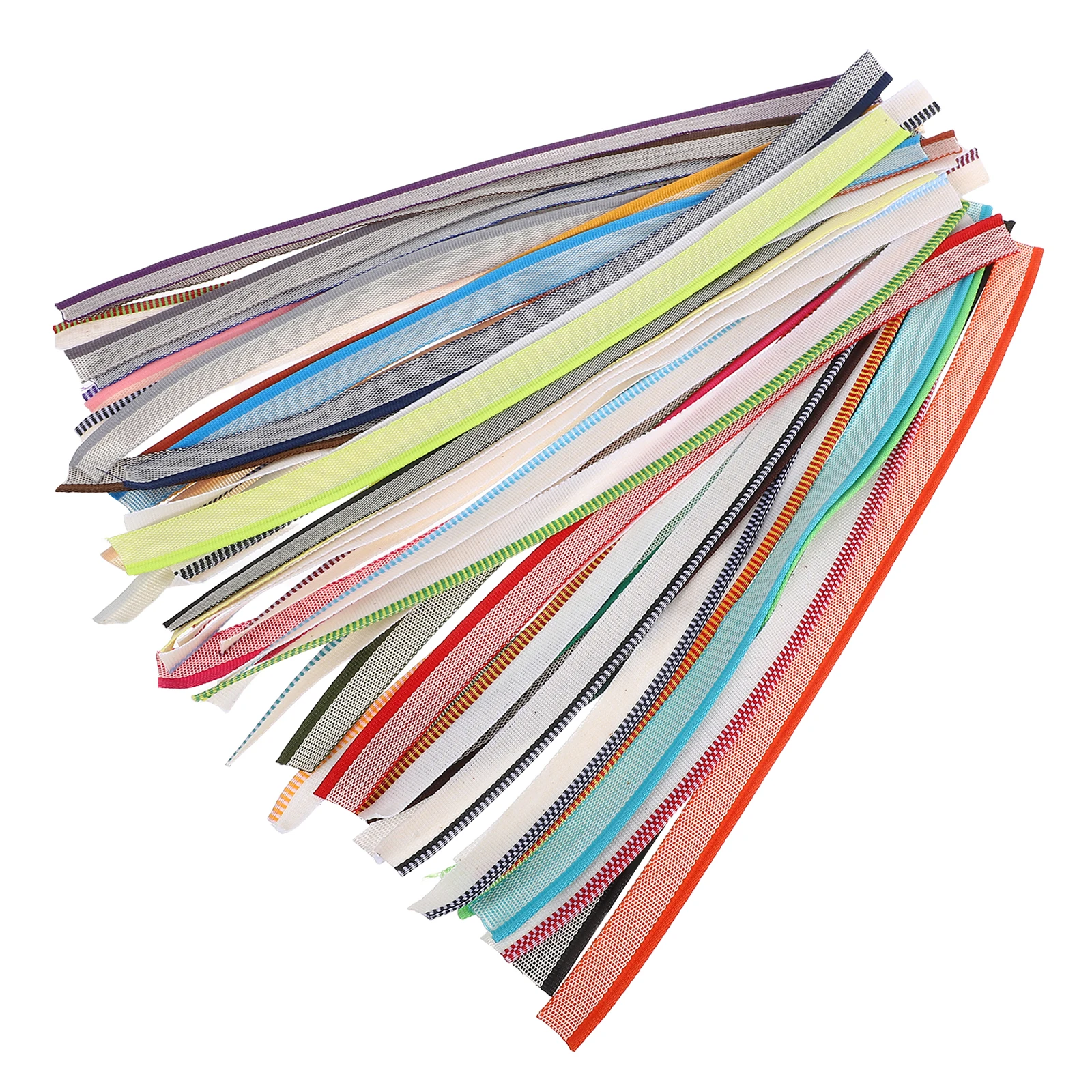 

48 Pcs Book Binding Supplies Rebinding Kit Headbands Cloth DIY Adjustable Length Weave Versatile Colors Bookbinding