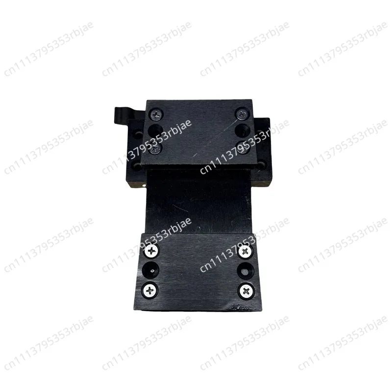 Sliding adjustment positioning slider, double-layer sliding lifting dovetail micro-insert seat, sunk iron quick release device