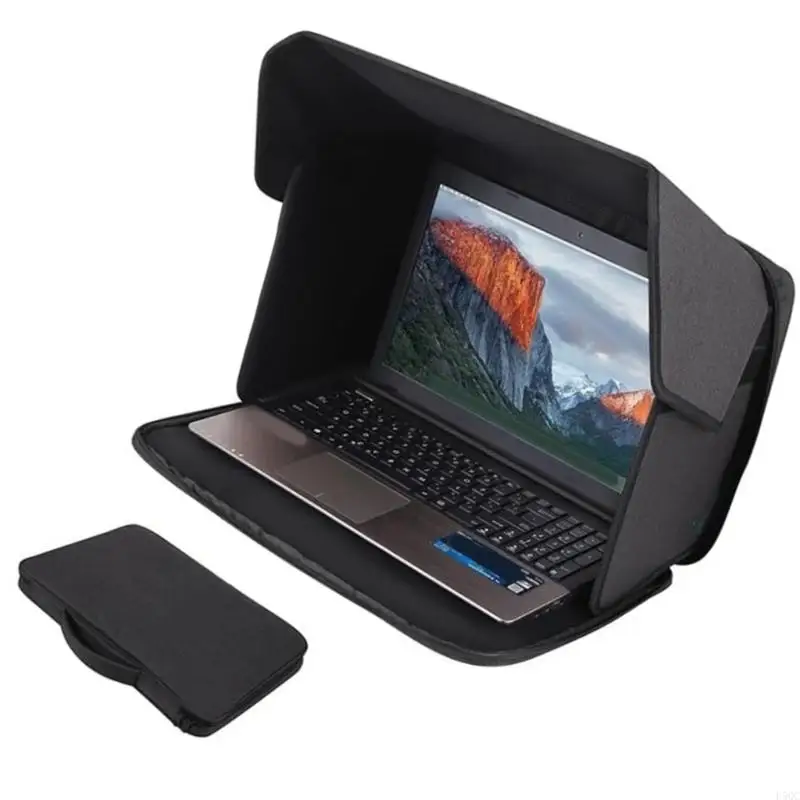 غطاء كمبيوتر محمول متعدد الأغراض، غطاء خصوصية للكمبيوتر، قابل للطي ومحمول D5QC