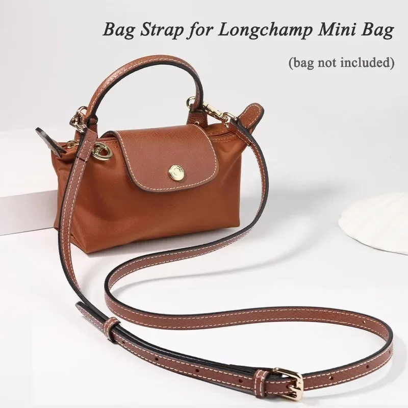 Handbag No-Punch Transformation Accessories Adjustable Leather Replacement Strap 1.2CM Shoulder Strap Without Punching
