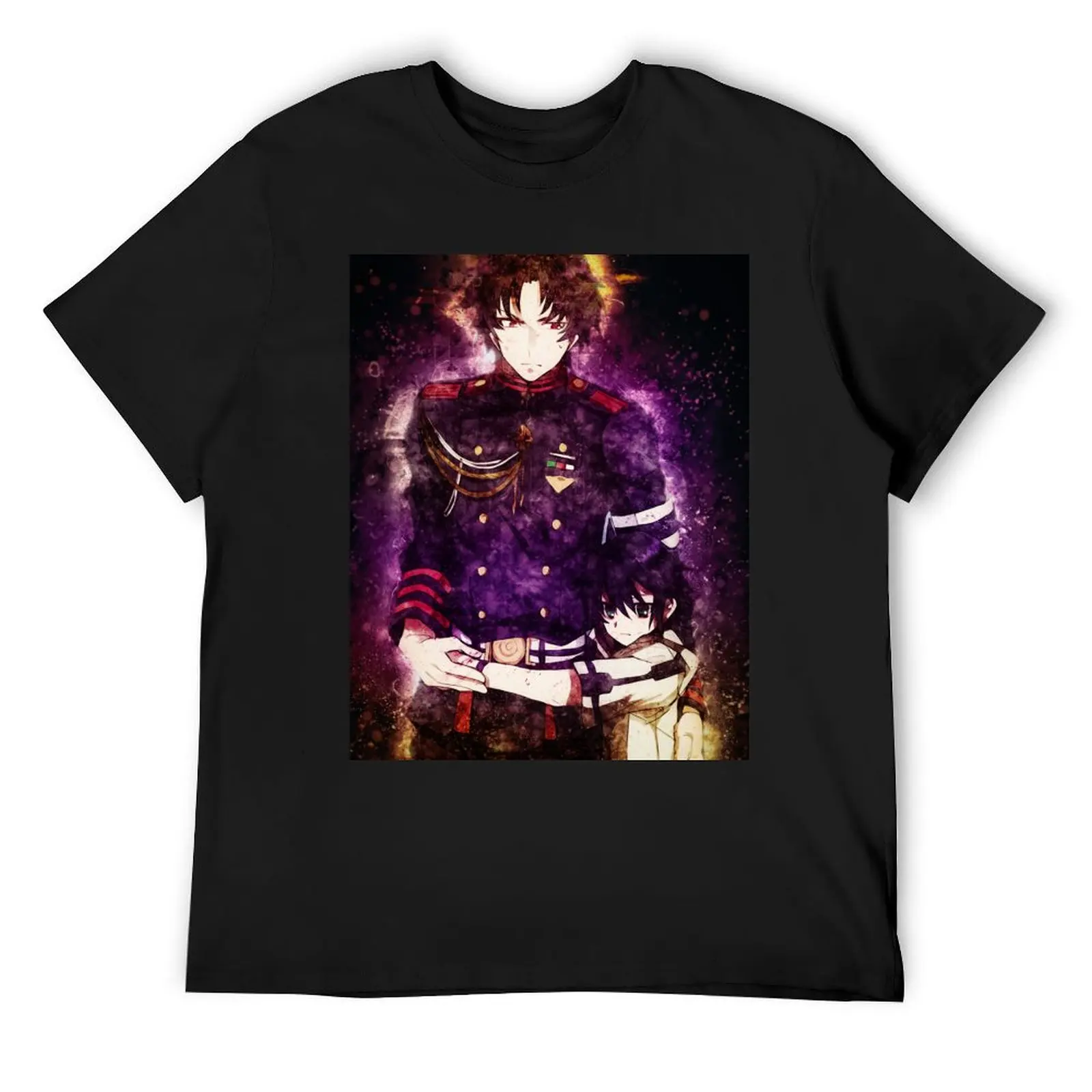 Guren Ichinose Seraph of the end Anime T-Shirt oversized t shirt plus size tops mens tall t shirts