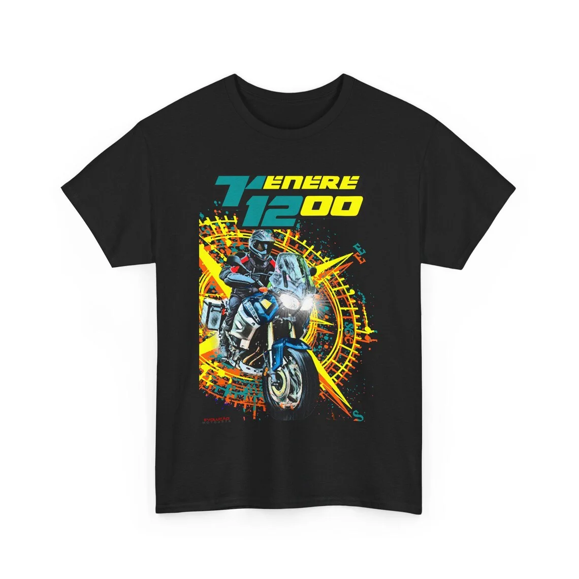 

Super Tenere 1200 T Shirt The Globetrotter's Choice Motorcycle Tee For ADV Rider Fans World Explorer Gift Moto XT1200Z