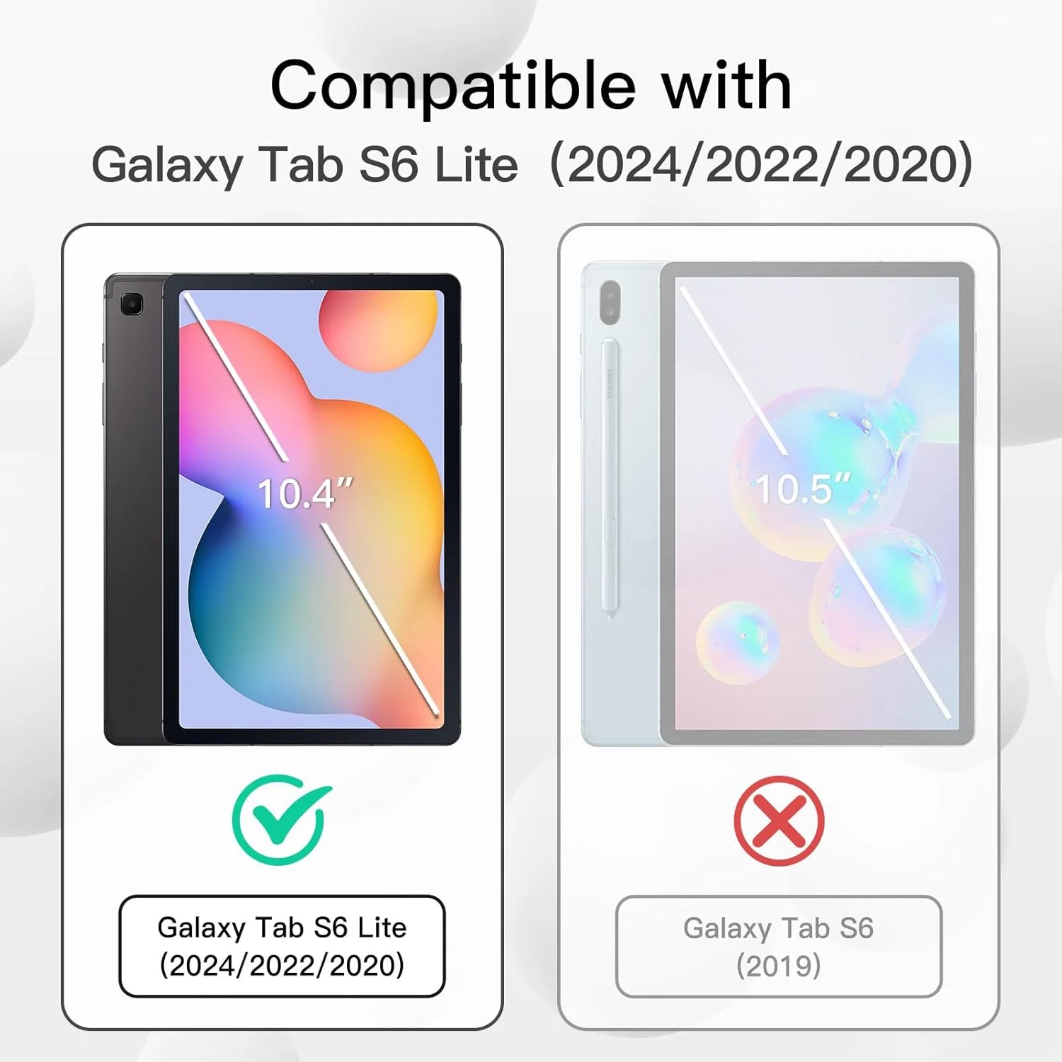 Case for Samsung Galaxy Tab S6 Lite (10.4