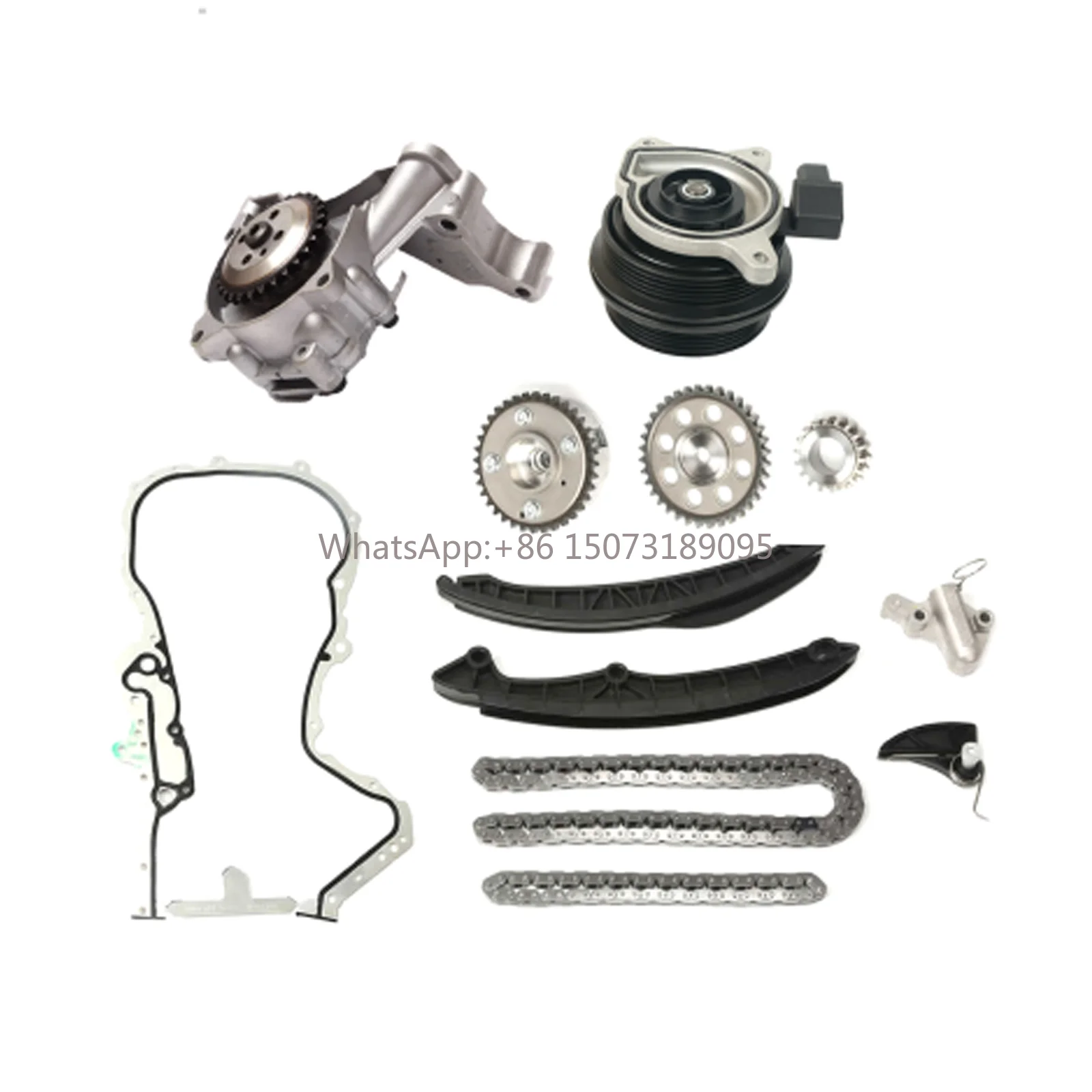 

Timing Chain Tensioner Water Pump Oil Pump Kit for Volkswagen Audi JETTA SKODA SEAT 1.6 1.4 TSI EA111 03C109158A 03C115225B