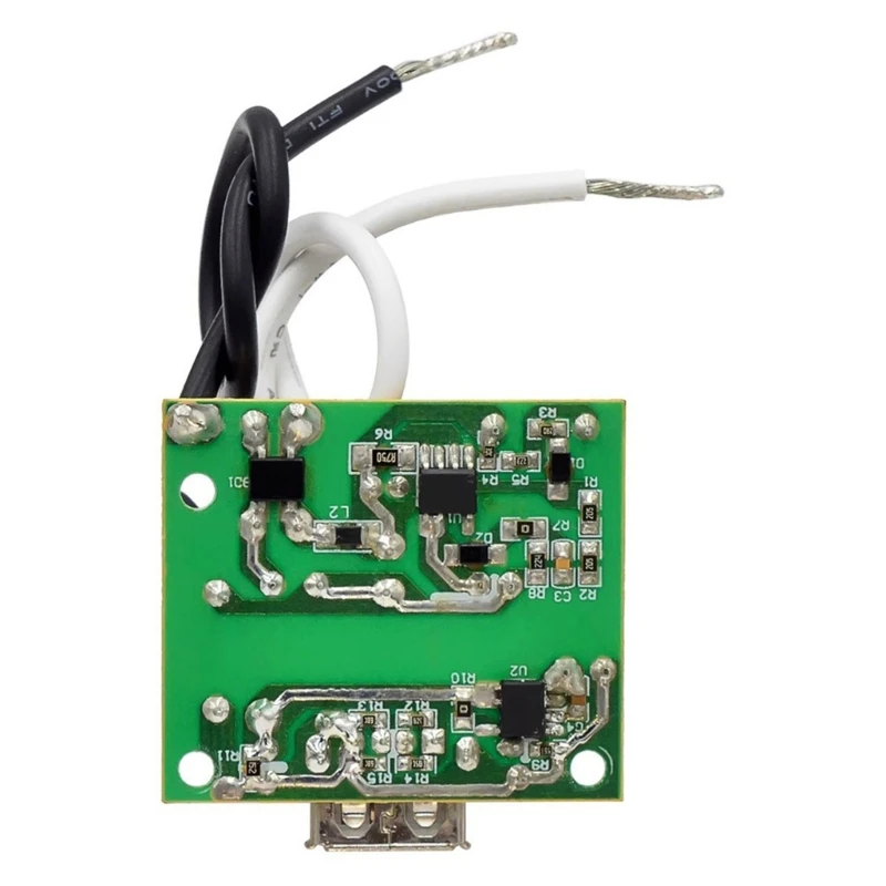 Verbeterde AC110 220V naar 5V2A Spanningen Converter Voeding Board Adapter USB Uitgang voor Elektronische Apparaten Duurzaam