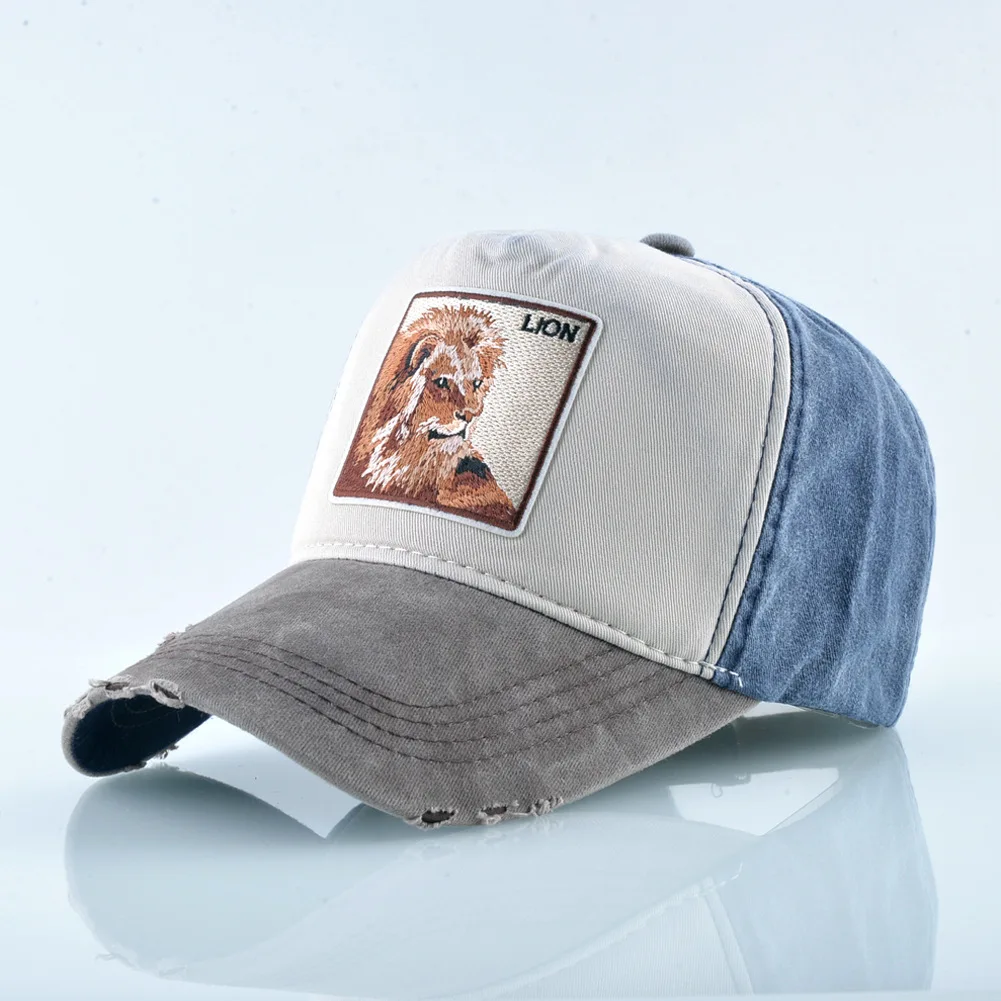 

New Paste Cloth Embroidery Baseball Cap European and American Men and Women Baseball Cap Outdoor Sun Hat Fashion