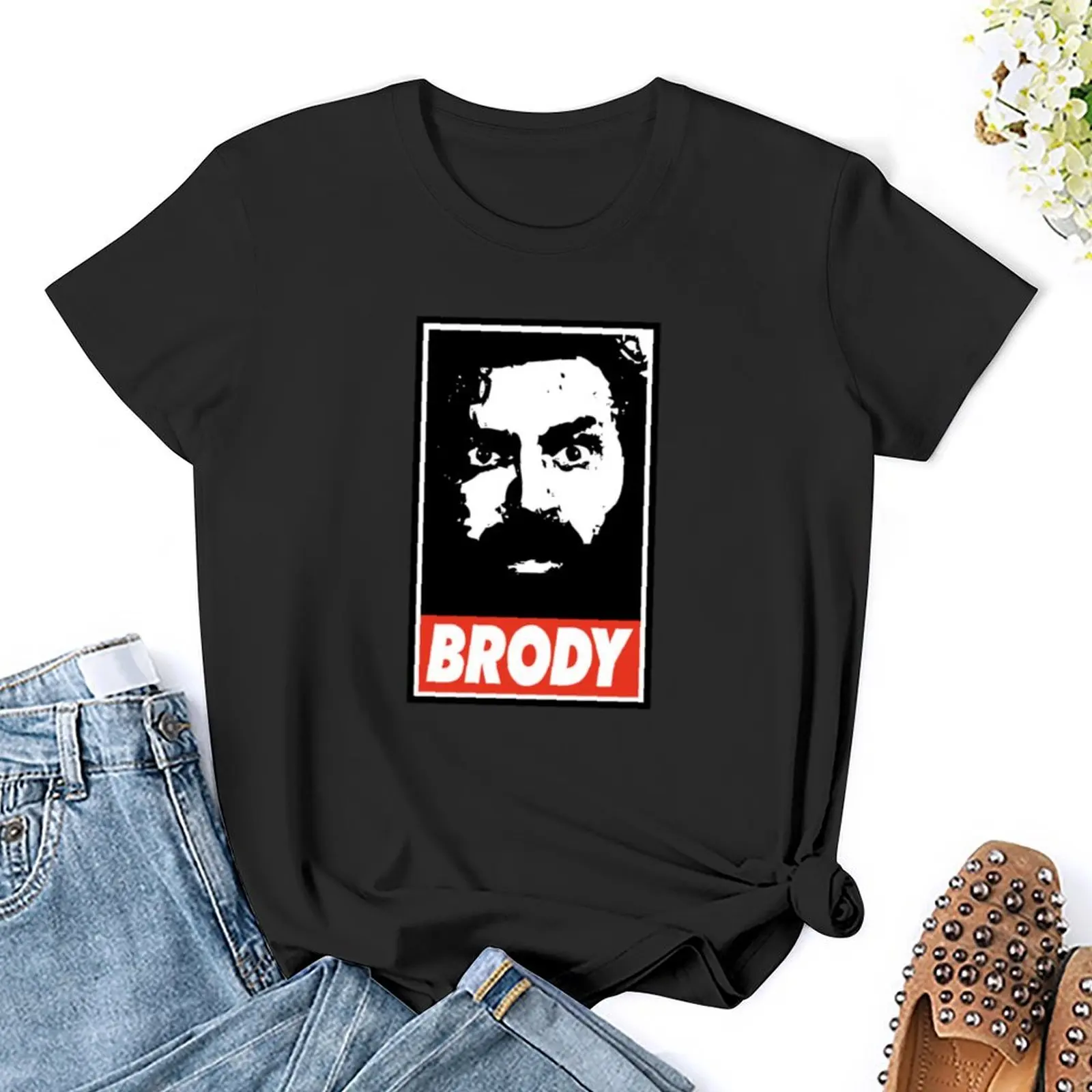 BRODY T-Shirt hippie clothes shirts graphic tees graphics tops for Women