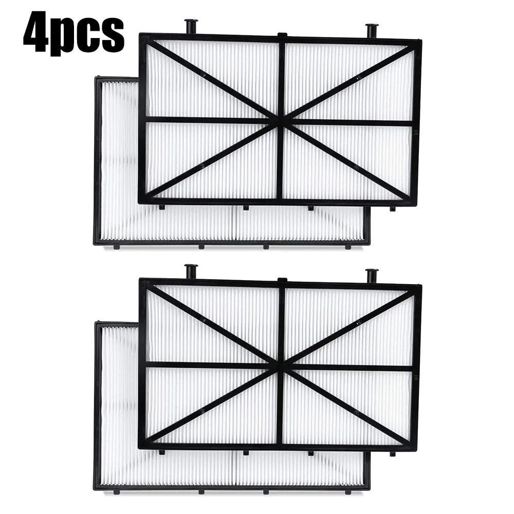 4pcs Ultra Fine Filter Element Panel For Robot Pool Cleaners Pool Filter For Maytronics M500 Reusable ABS Plastic