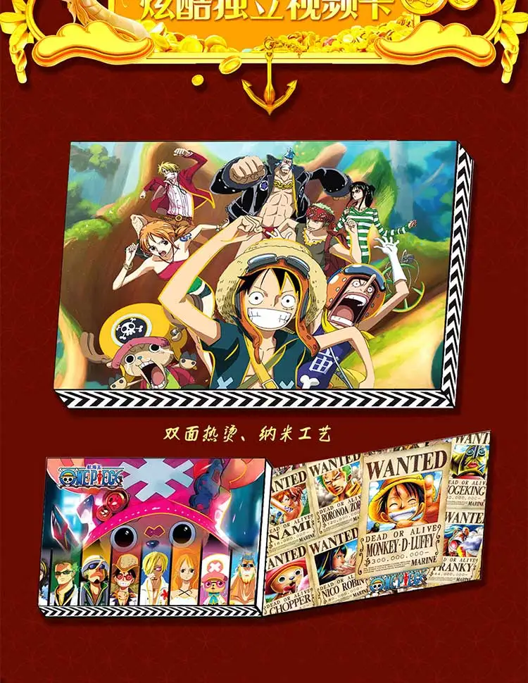 GK Part 3 One Piece Card Booster Box Anime Luffy Zoro Nami Chopper Franky Flash BCR Collections Card Game Battle Card Kids Toy