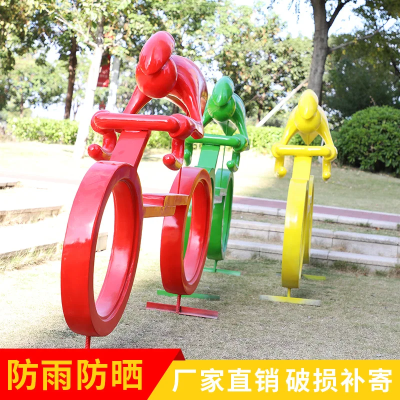 Patung lanskap taman