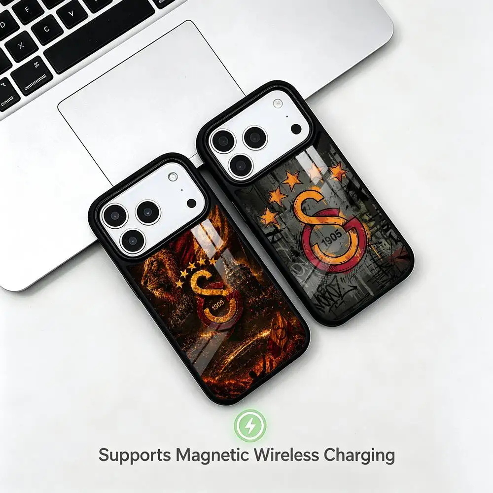 Turkey G-Galatasaray S  gift Phone Case For iPhone17,16,15,14,13,12,11 Plus,Pro Allows magnetic wireless charging