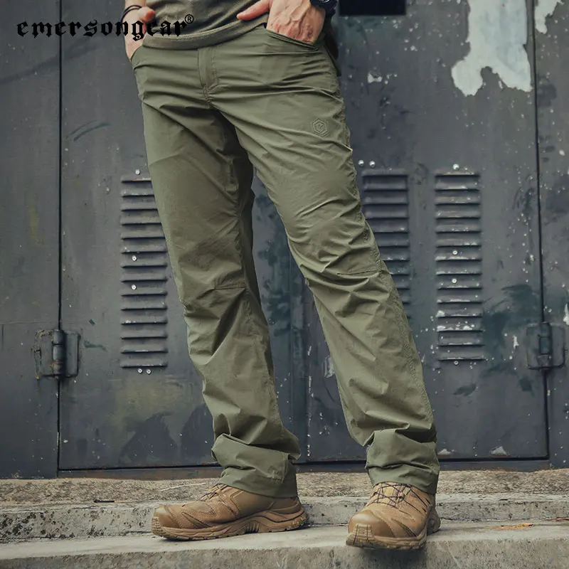 Emersongear Blue Label Mountainmen ยุทธวิธีเดินทางกางเกง Duty Cargo กางเกงยืด Commuter เดินป่ากลางแจ้ง Ubran ไนลอน RG