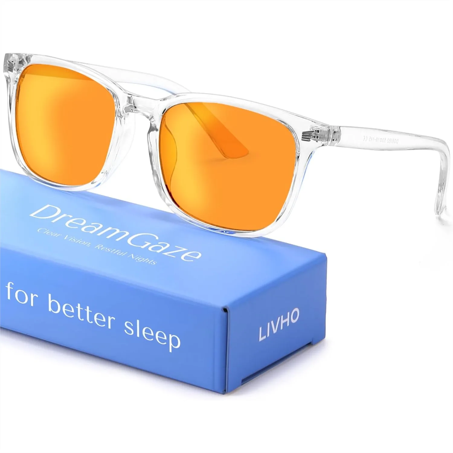 

Gaming Blue Light Blocking Glasses for Better Sleep, Night Driving & Computer Use for Men Women