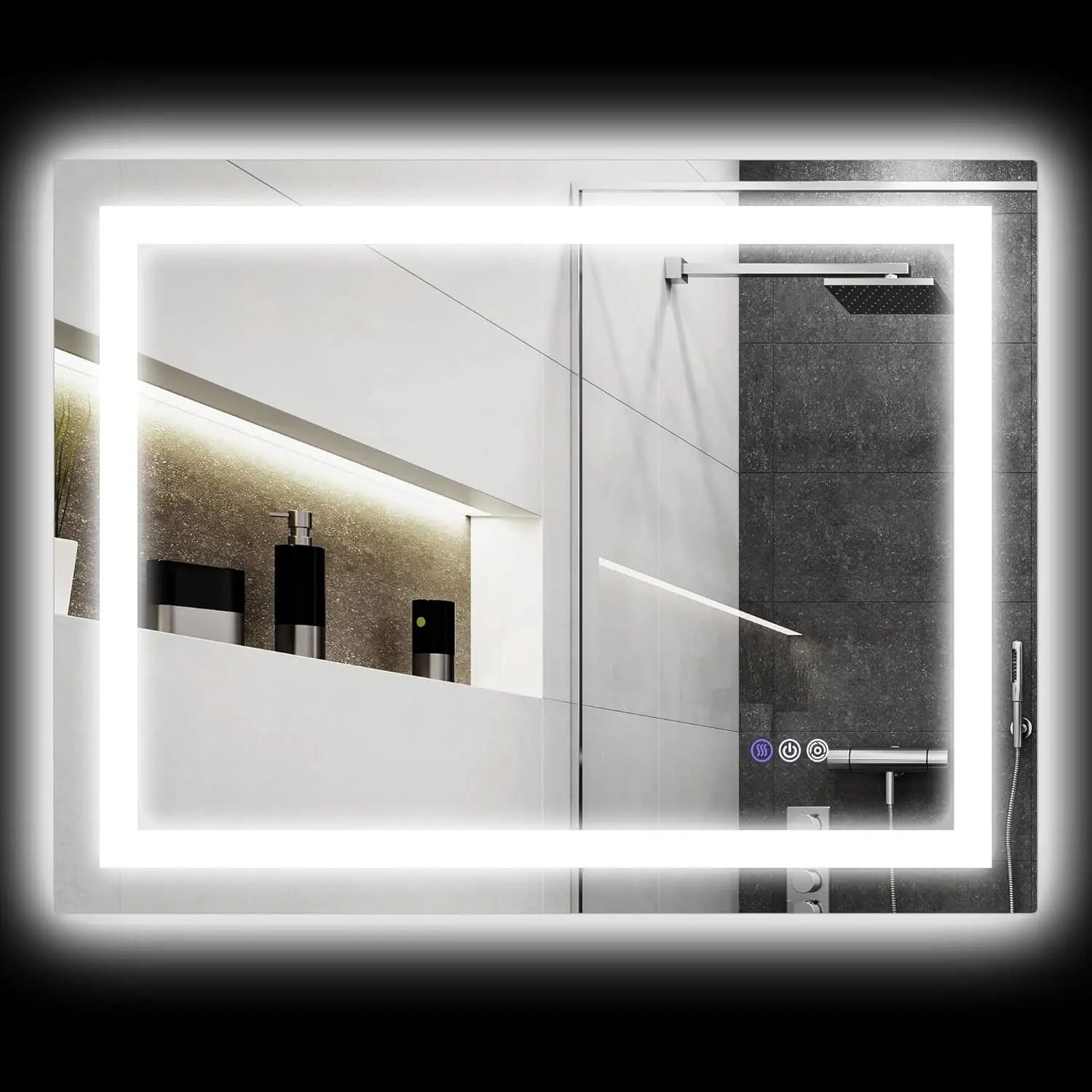 LED Bathroom Mirror with Lights, 32