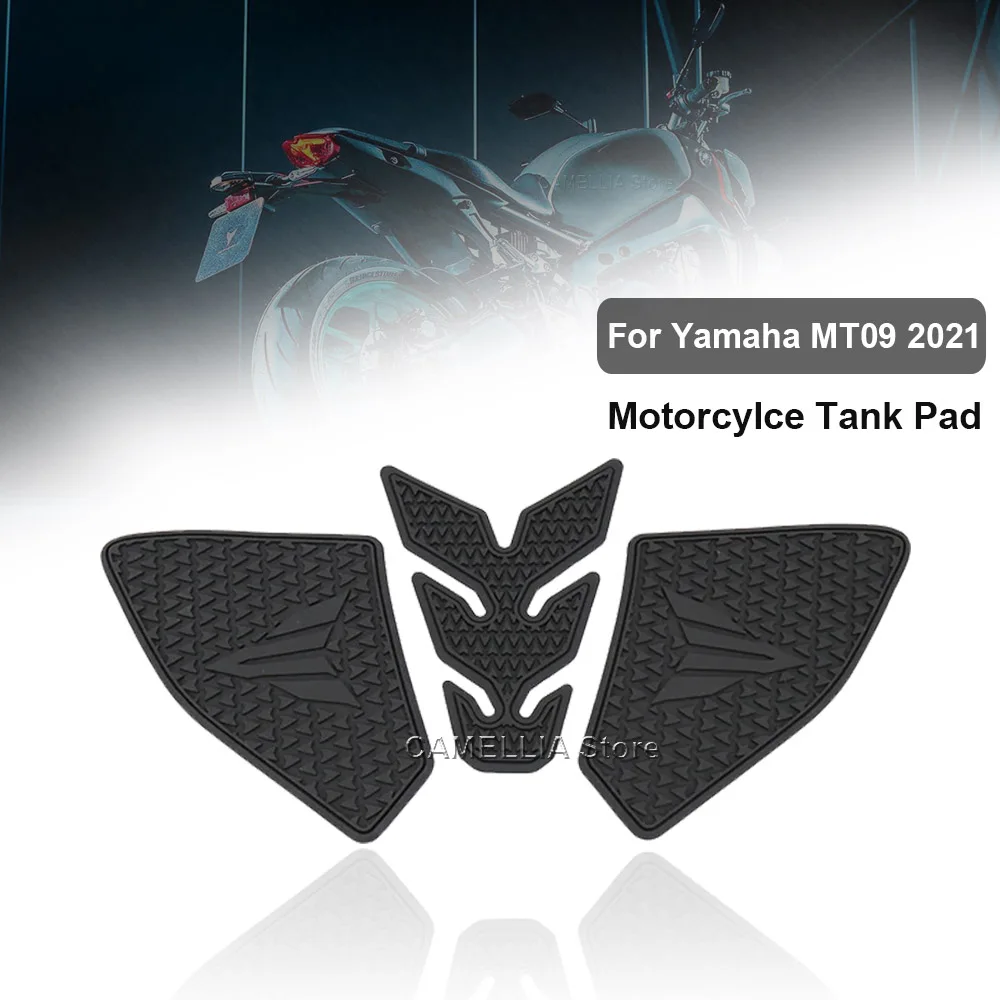 

Motorcycle Fuel Tank Pad Anti-Slip Side Fuel Tank Pad MT09 2021 Motorcycle Fuel Tank pad Sticker Suitable for Yamaha MT09 2021