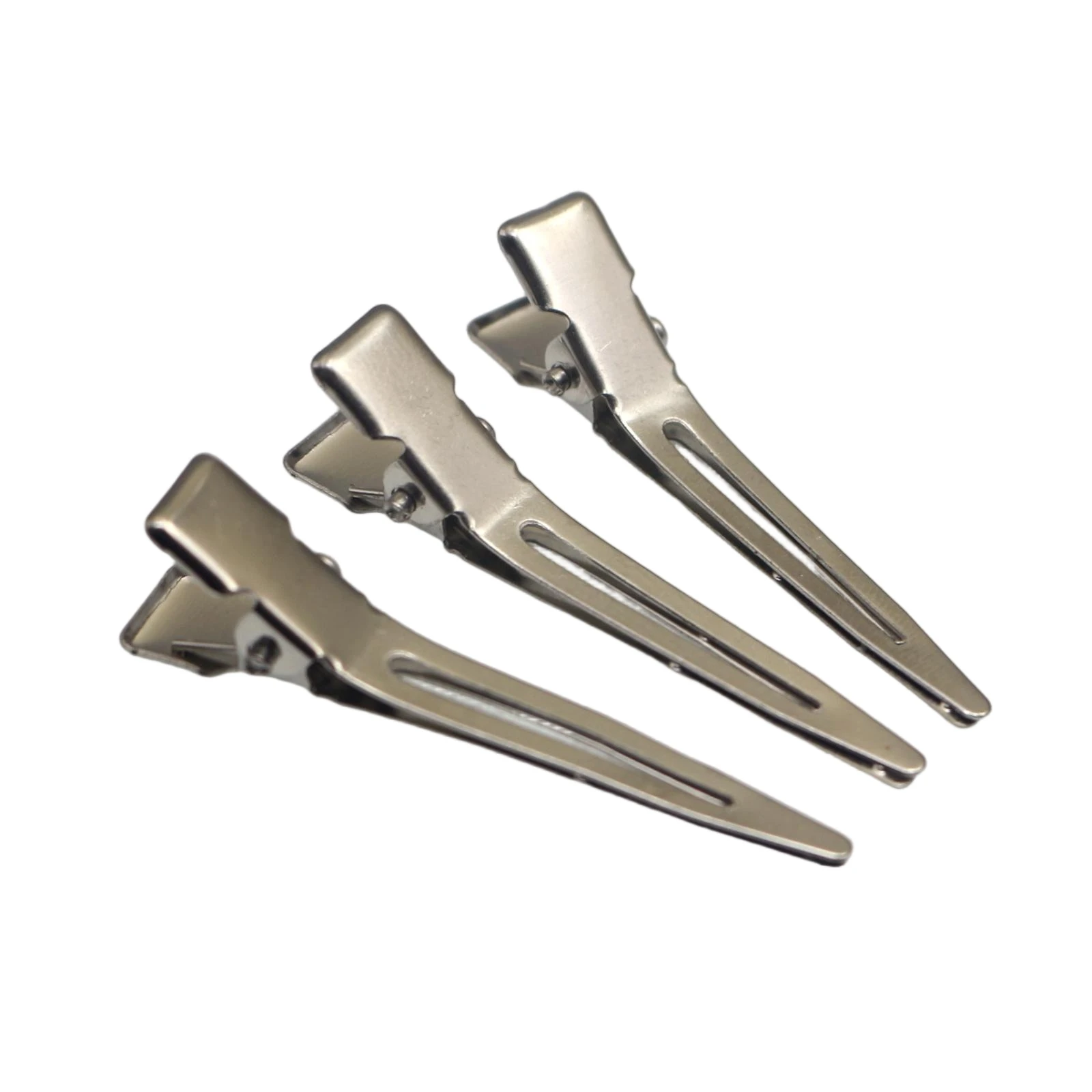25PCS Metal Alligator Hair Clips Single Prong Smooth Design No Teeth Available in 45mm Sizes view 5