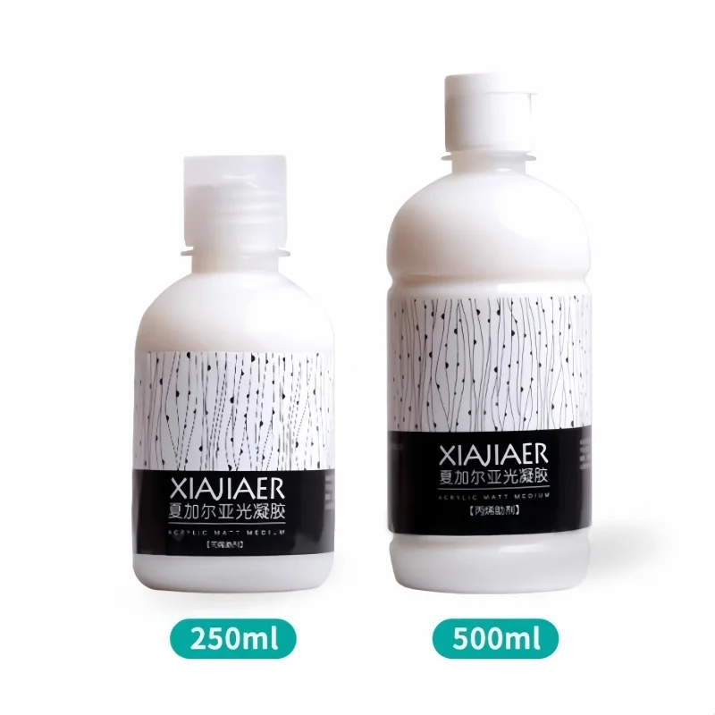 

Chagall acrylic pigment matte agent Transparent protective paint matte agent Painting medium 250ML/500ML acrylic toner