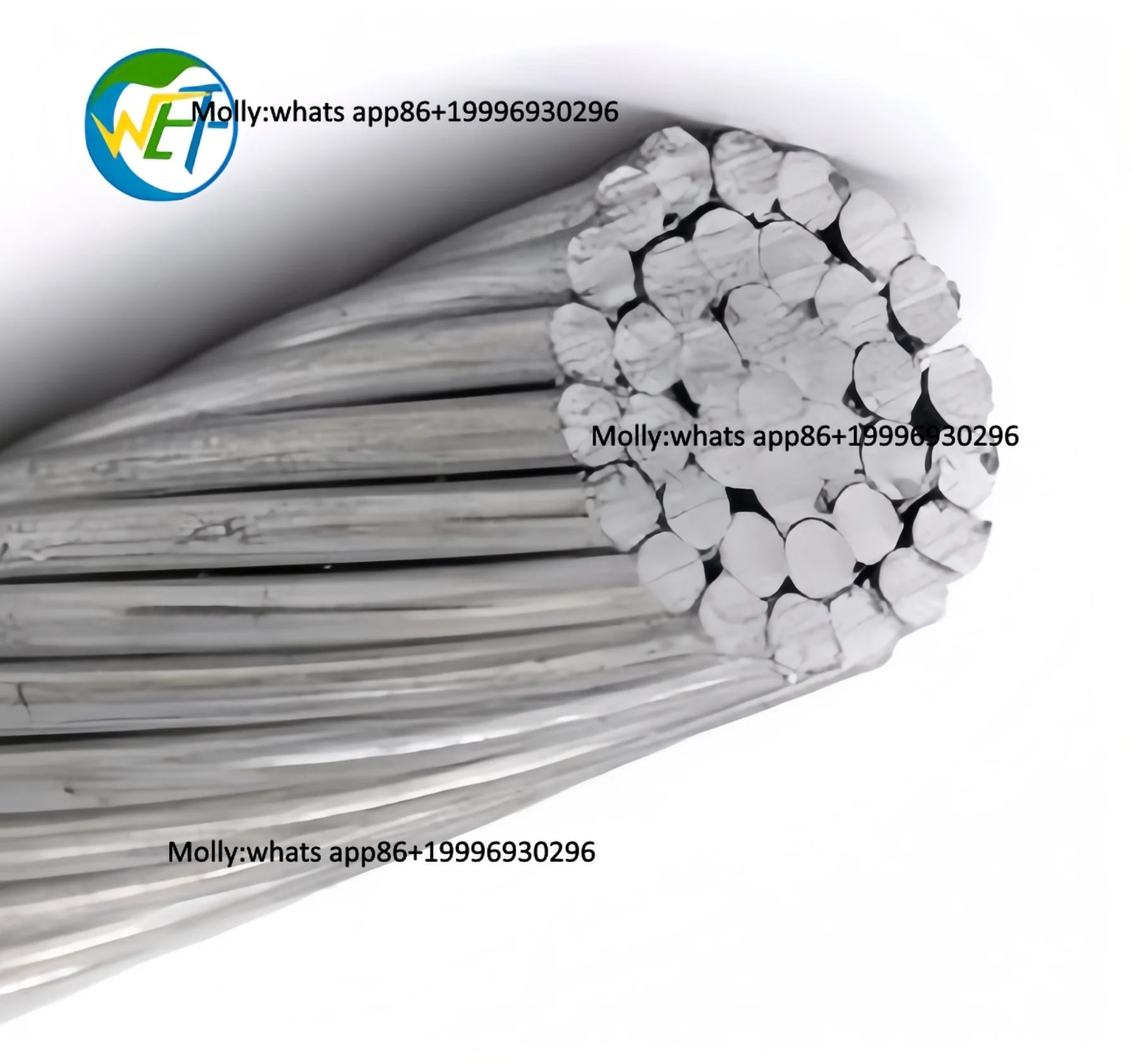 Bare Aluminium Conductor AAC AAAC ACSR ABC Cable 10/36kV High Voltage Overhead Power Transmission Line for Railway Power Station