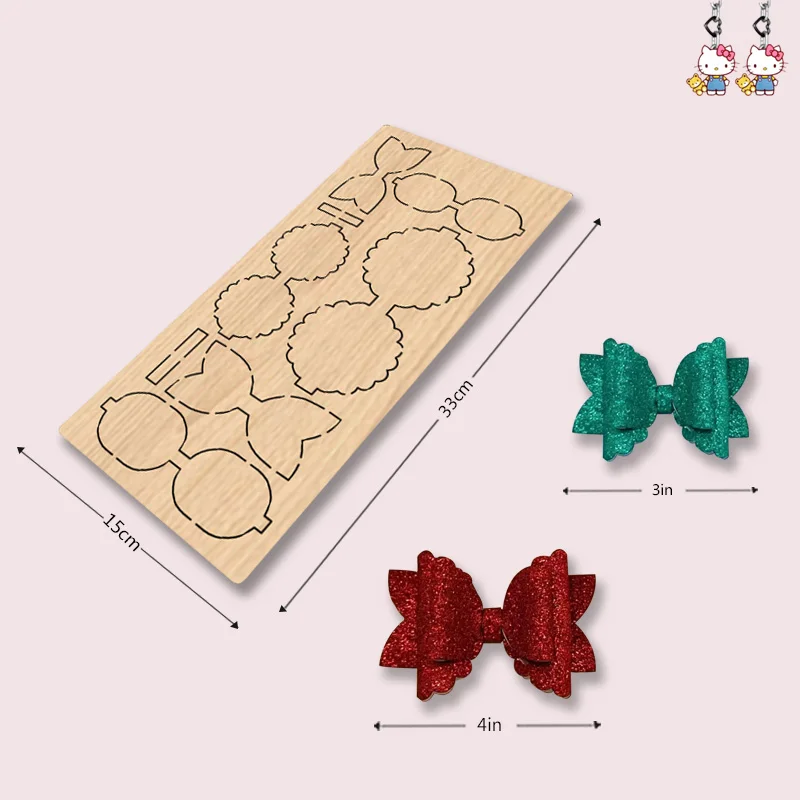 

MY200 Lovely Bow Wooden Cutting Die For Most Machines