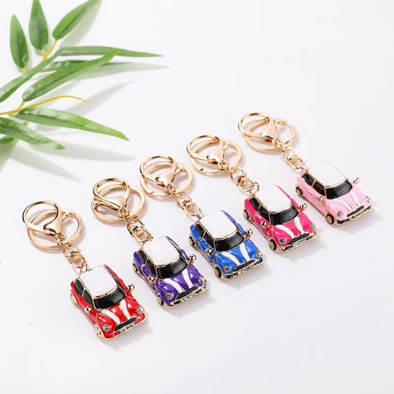 Car Keychain Key Ring For MINI Cooper One JCW Countryman Clubman Cabrio Paceman R60 R57 R55 R56 R53 Keyring Chain Accessories