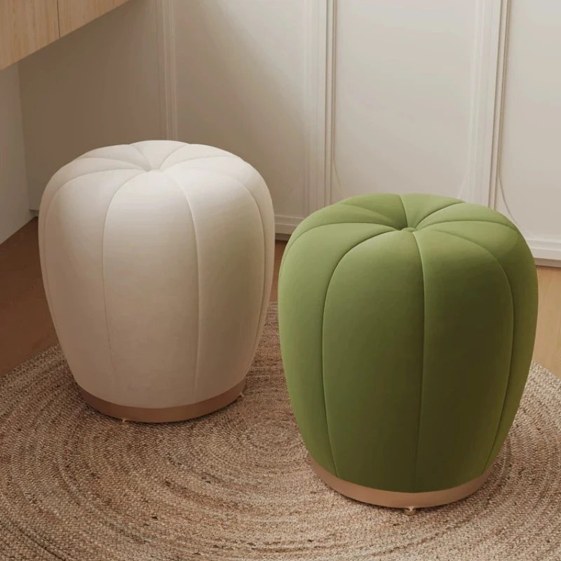 

Cream wind makeup stool light luxury high-end chair girls bedroom dresser