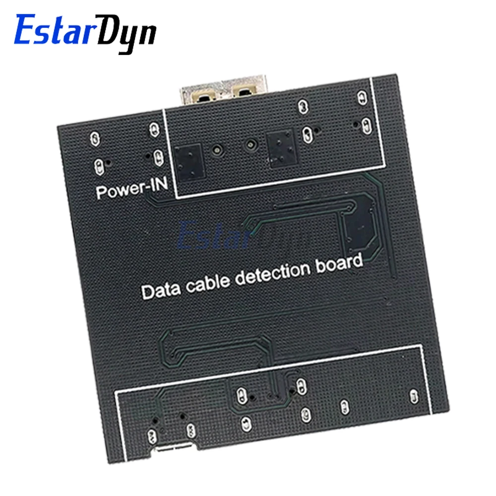 DT3 Data Cable Tester Type-C Micro USB Cable Detection Board Short Circuit On/Off Switching Diagnostic Tool for iOS Android
