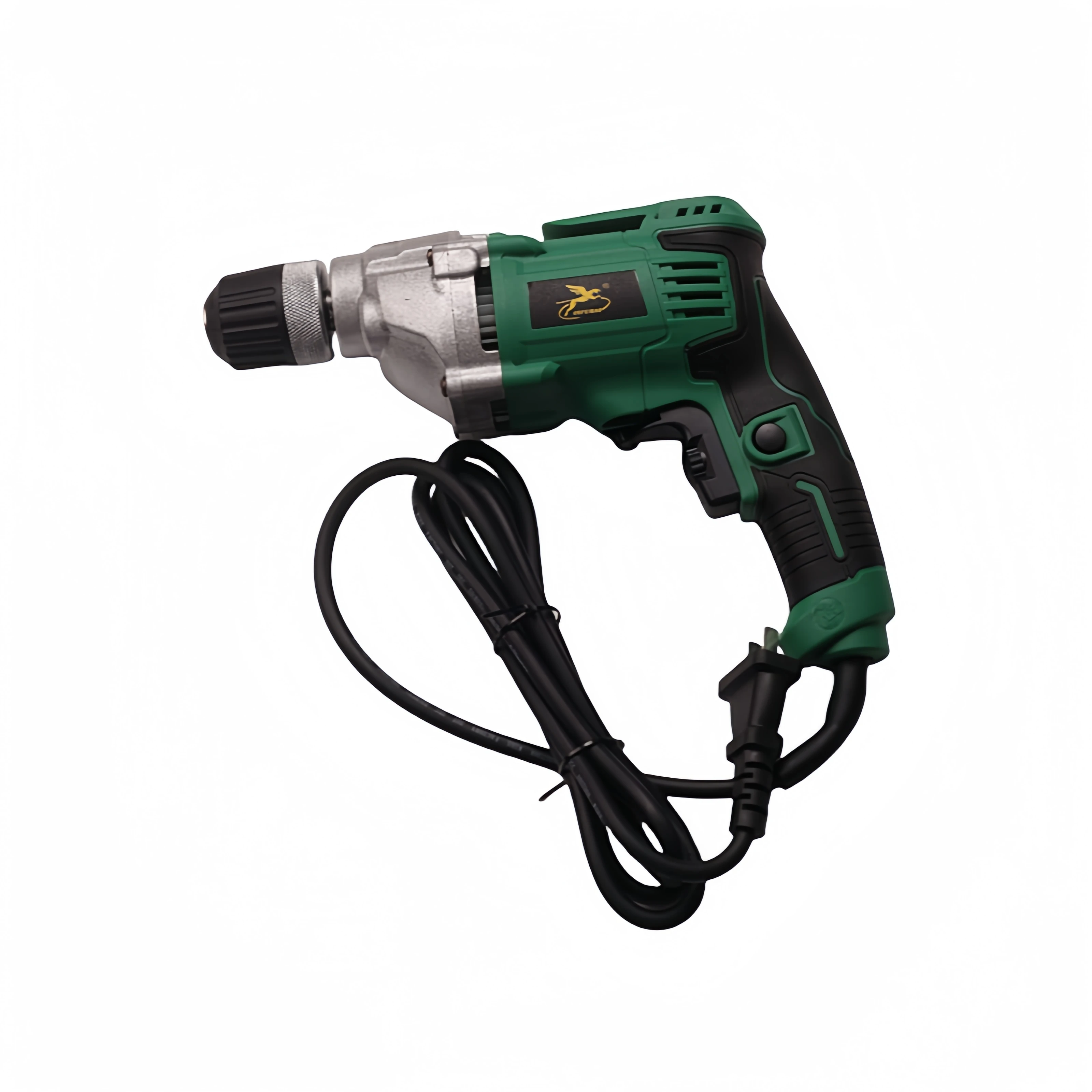 Multifunctional high-power hand drill, secondary deceleration, high torque pistol drill, impact screwdriver