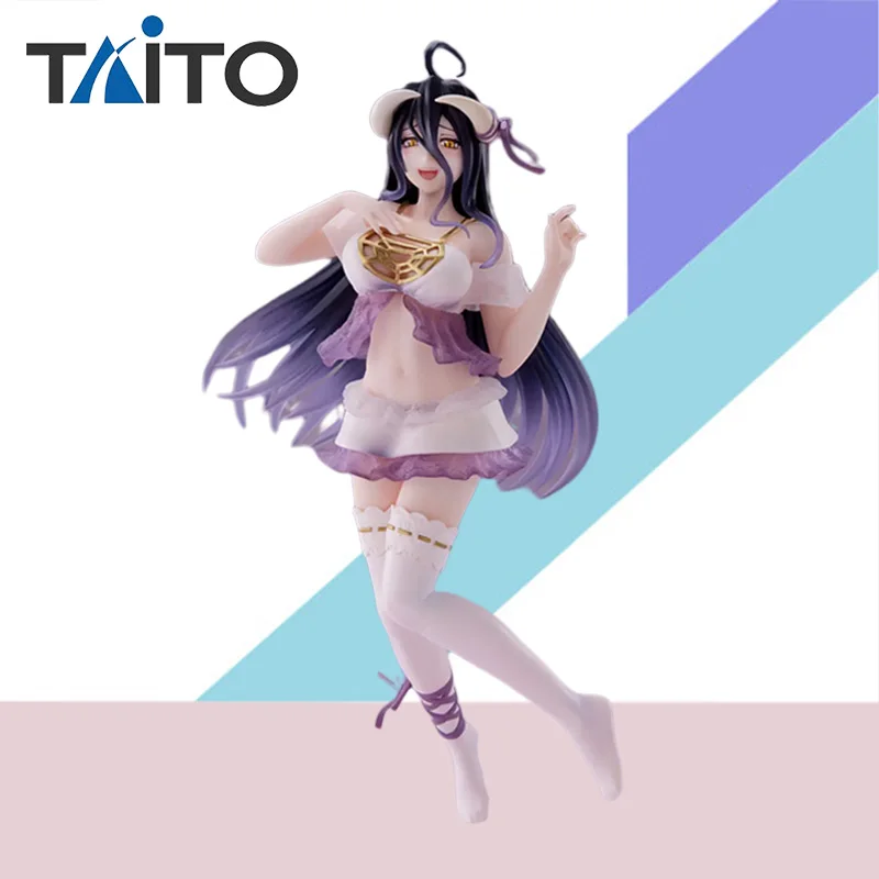 

Оригинальная оригинальная Пижама TAITO из серии Coreful Overlord Albedo кимоно Ver. Аниме экшн-фигурка Готовая модель игрушка подарок для детей